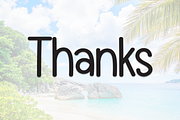 Summer Beach | Script Font, a Script Font by Scratchones (Thumbnail 8 of 8)