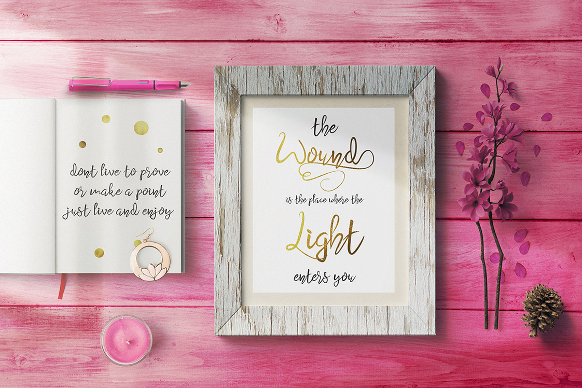 Foxymist Typeface preview 3