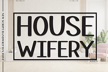 House Wifery | Script Font