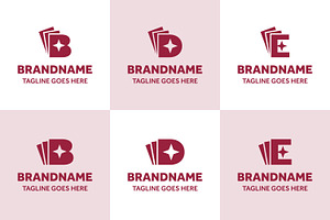 Letter B D E Collectible Card Logo, a Branding & Logo Template by Pray Art Design Studio