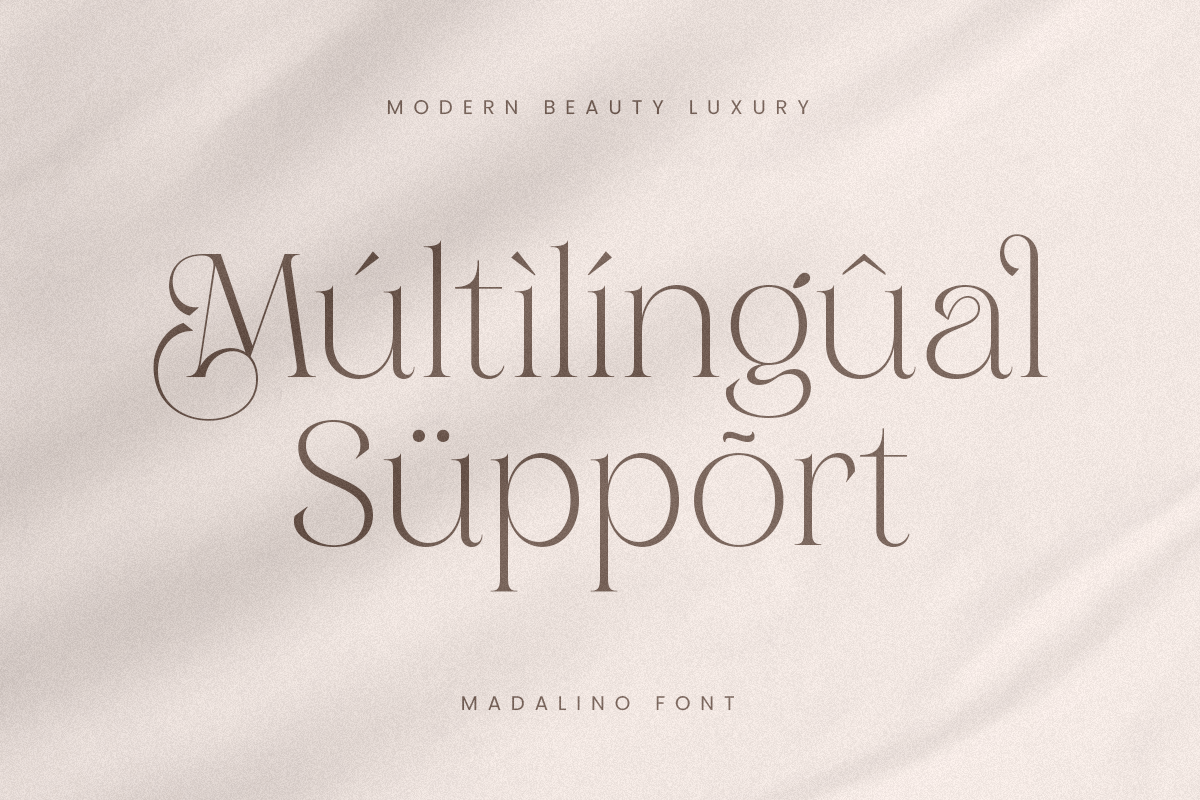 Madalino - Modern Beauty Luxury Font, a Serif Font by Sensatype (Photo 12 of 12)