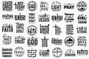 Christian SVG Bundle, Faith SVG, a Graphic by Designer302 (Thumbnail 2 of 3)