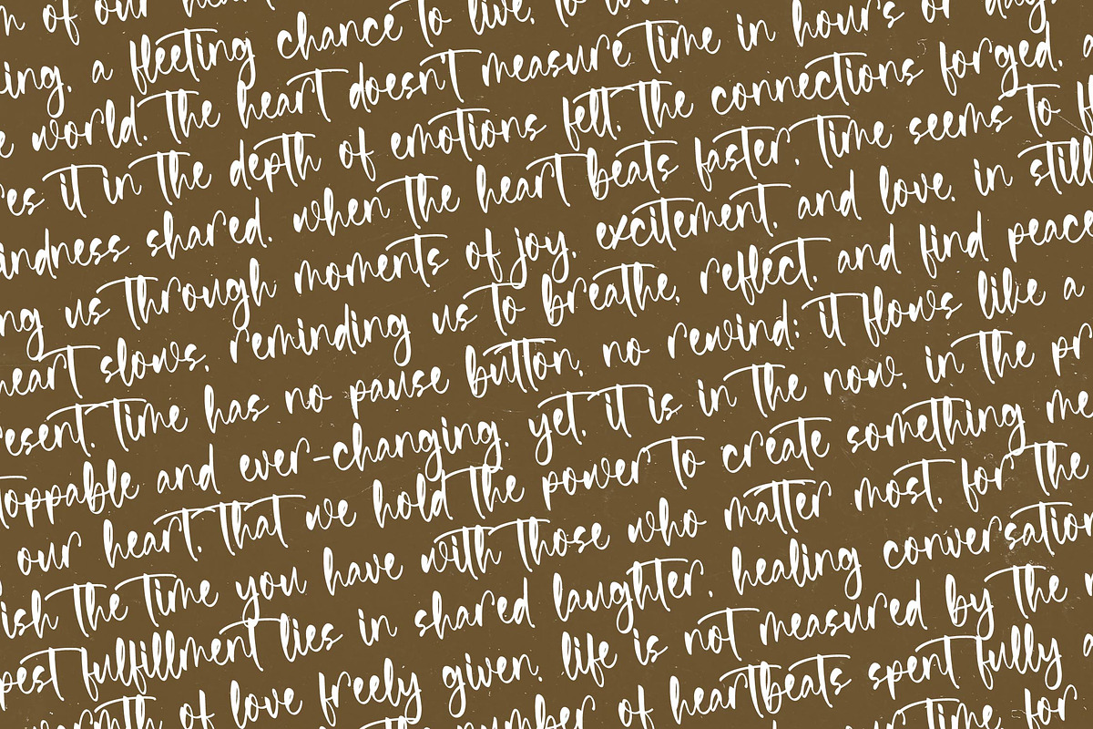 Heartime Quirky Handwritten Font, a Serif Font by stylishtype.co (Photo 17 of 20)
