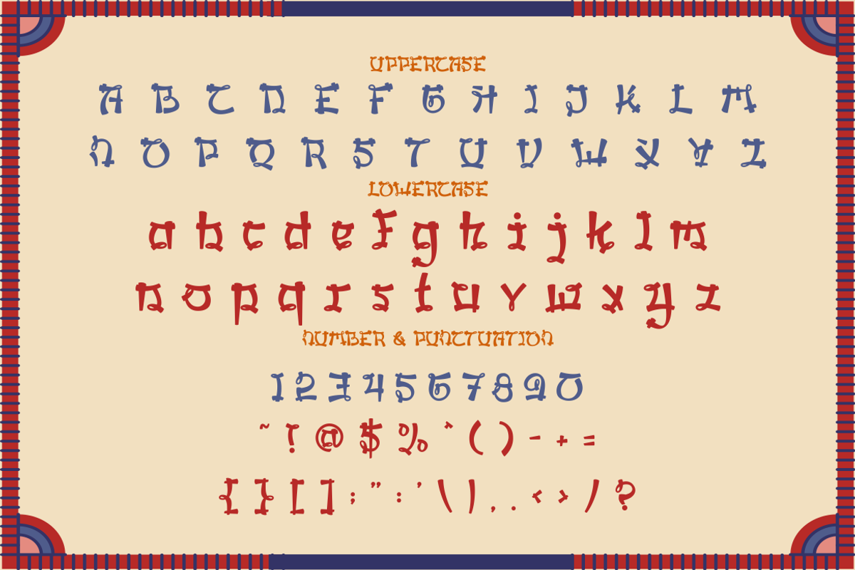Miko Wave Japanese Font, a Font by PutraCetol Studio (Photo 5 of 5)