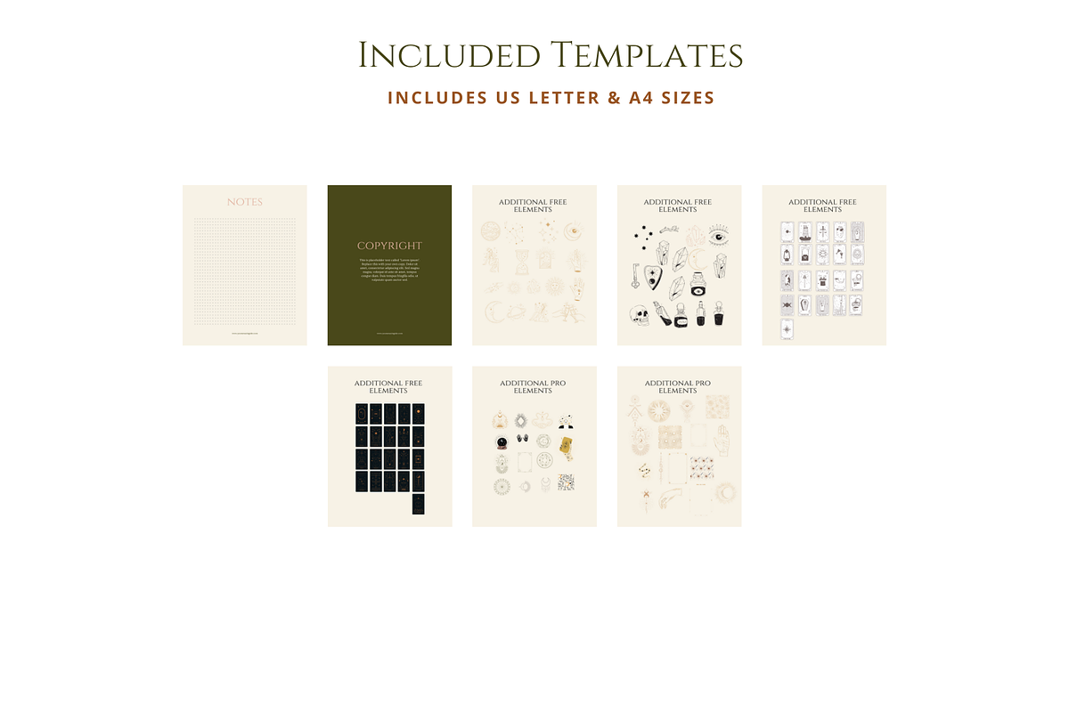 Spirituality & Mindfulness Templates, a Magazine Template by Brand Spanking You (Photo 16 of 25)