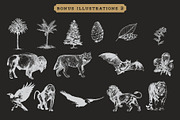 Tigreal Font Family + Illustrations, a Slab Serif Font by Craft Supply Co. (Thumbnail 6 of 8)