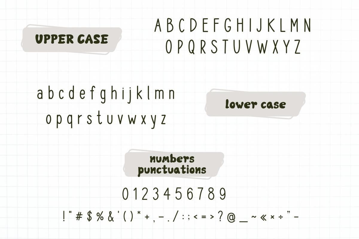 Silly Goose - Handwritten Font, a Handwritten Font by ChiraaDesign (Photo 9 of 9)