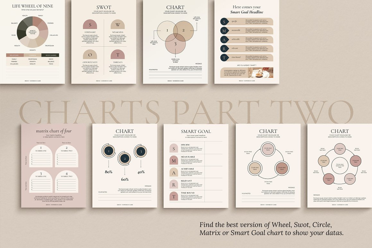 2in1 eBook + WorkBook for Courses, a Magazine Template by Mirazz (Photo 16 of 25)