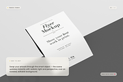 US Letter Flyer Mockup, an Advertising Mockup by Toasin Studio (Thumbnail 3 of 7)