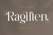 Ragiften Modern Serif Font, a Serif Font by Letterena Studios (Thumbnail 1 of 15)