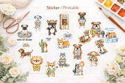 Sarcastic Summer Dog Sublimation, an Illustration by Artnoy (Thumbnail 7 of 8)