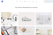 M - Minimal PSD Portfolio Template, a Landing Page Template by bigpsfan's SHOP (Thumbnail 3 of 24)