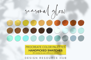 Procreate Color Palette SeasonalGlow