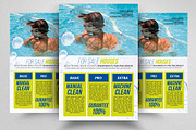10 Pool Cleaning Flyers Bundle, a Flyer Template by Psd Templates (Thumbnail 11 of 11)