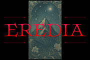 EREDIA, a Serif Font by Nasir Udin (Thumbnail 1 of 17)
