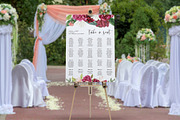 Canva Seating Chart, an Invitation Template by ShineOnWedding (Thumbnail 2 of 8)