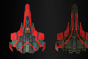 Spaceship Fighter, a Cars & Vehicle 3D Model by obeyart (Thumbnail 3 of 8)
