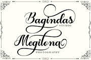 Bageton, a Script Font by Nurul_kamal (Thumbnail 4 of 7)