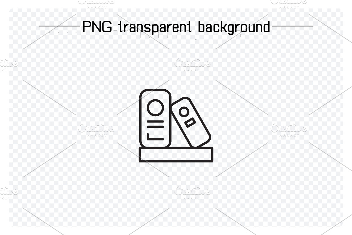 Furniture and home appliance icons, an Outline Icon by Designfour (Photo 5 of 7)