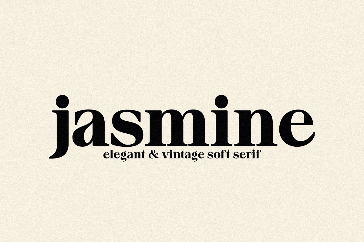 jasmine - elegant soft serif, a Serif Font by Mikhail Fukurou (Photo 1 of 11)