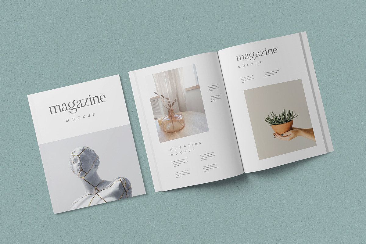 Magazine Mockup, a Product Mockup by ZippyPixels (Photo 6 of 6)