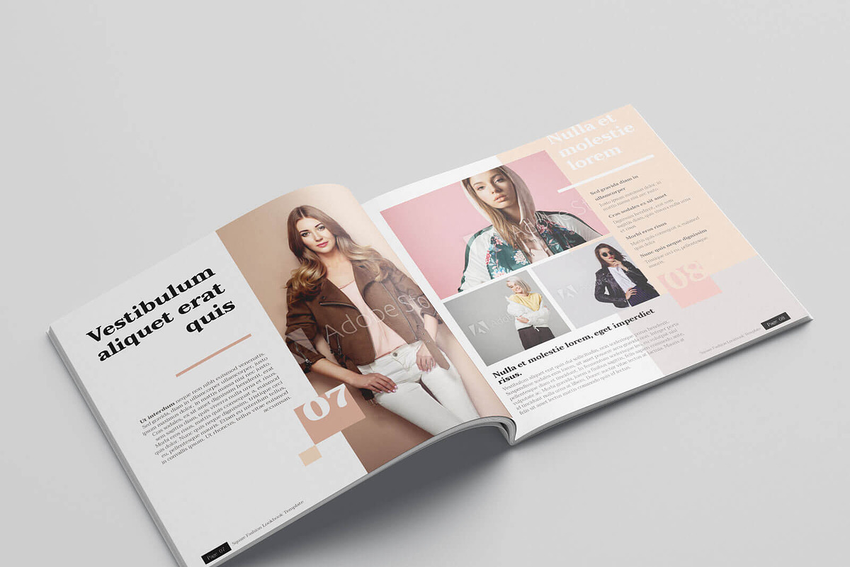 KLAMBEE – Square Fashion Lookbook, a Brochure Template by Vectogravic Design (Photo 7 of 15)