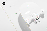 Skateboard Mockup Set v1, a Merchandise Mockup by Mocart (Thumbnail 18 of 18)