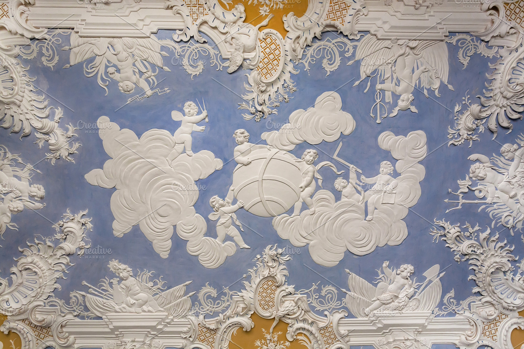 Angels on clouds, beautiful artworks, an Arts & Entertainment Photo by Radiokafka