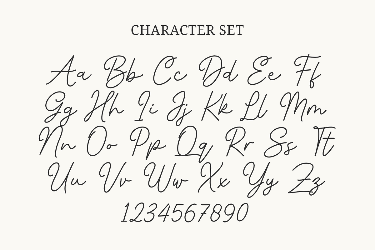 Infirmly Indicator - a Monoline Font, a Script Font by Ali Hamidi (Photo 8 of 9)