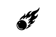 Fire Meteor Comet Silhouette Bundle, an Illustration by Designs_River (Thumbnail 12 of 51)