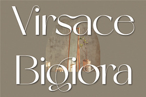 Virsace Bigiora Modern Sans Serif