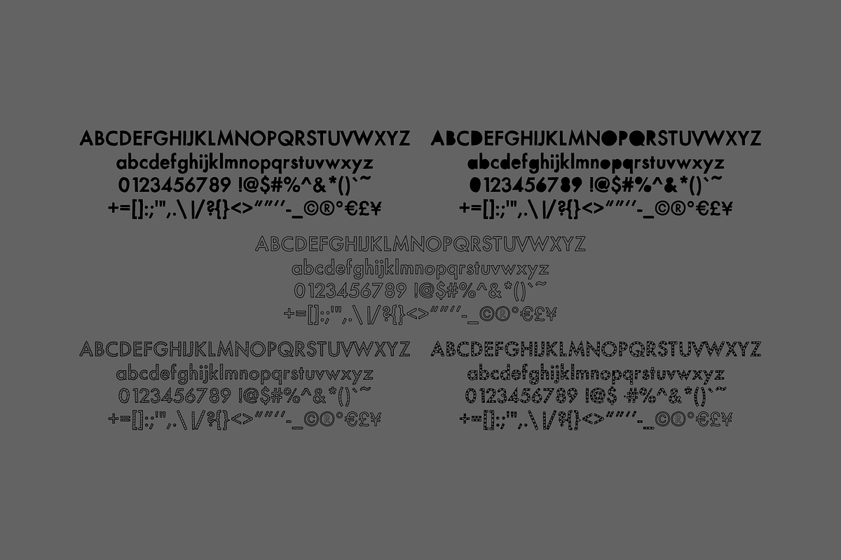Mix Modern — A Layering Fonts Family preview 8