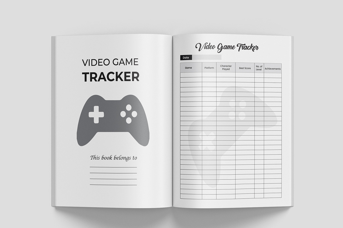 Video game tracker KDP Interior, a Graphic by Hitubrand (Photo 3 of 3)