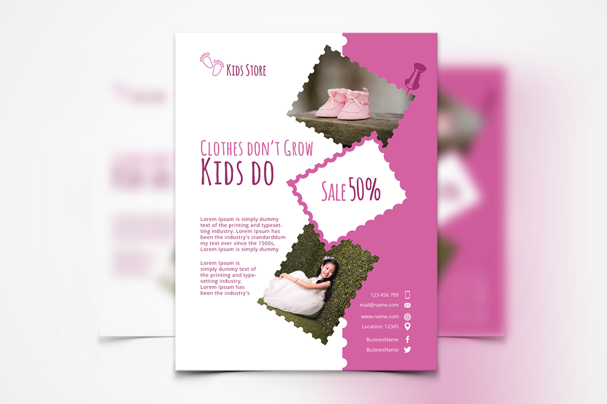 200+ Premium Flyers Bundle 99% OFF, a Flyer Template by UNIK Agency (Photo 19 of 66)