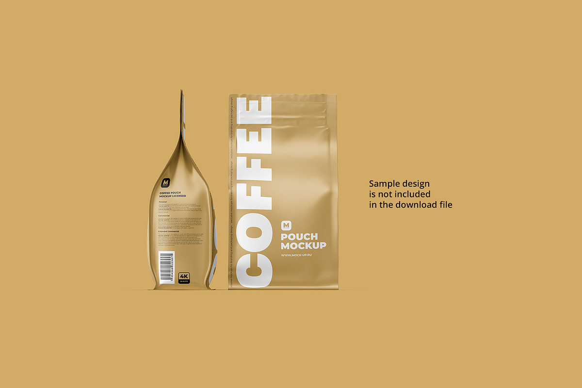 Zip Flat Bottom Pouch mockup 5PSD, a Packaging Mockup by easymock (Photo 13 of 13)