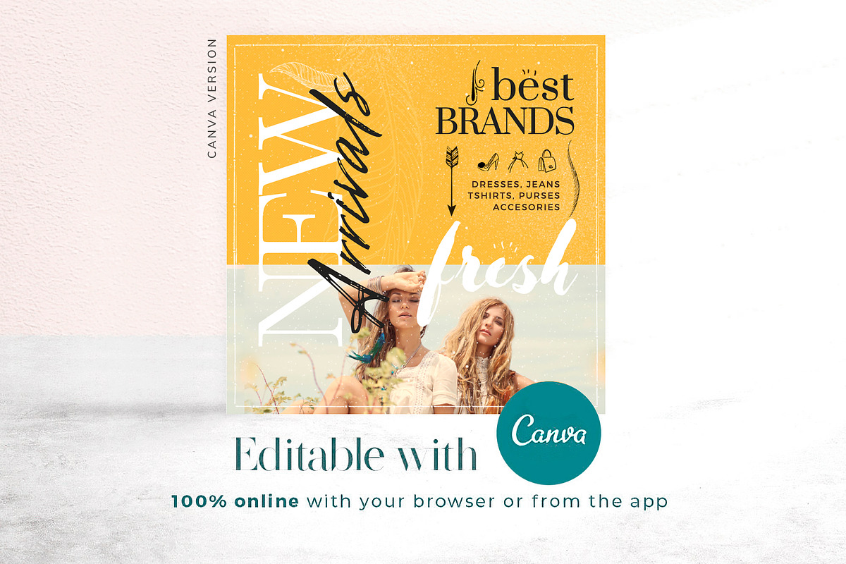 New Arrivals Social Media Pack, a Social Media Template by Touringxx Creative Studio (Photo 8 of 8)