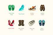 Fashion Footwear, an Object Graphic by Deemak Daksina (Thumbnail 3 of 3)