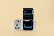 iPhone 17 Pro Mockup, an iPhone Mockup by Momogi (Thumbnail 2 of 8)