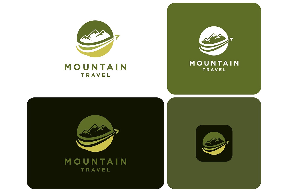 Mountain Range Travel Trip Logo, a Branding & Logo Template by ika trisiana (Photo 2 of 2)