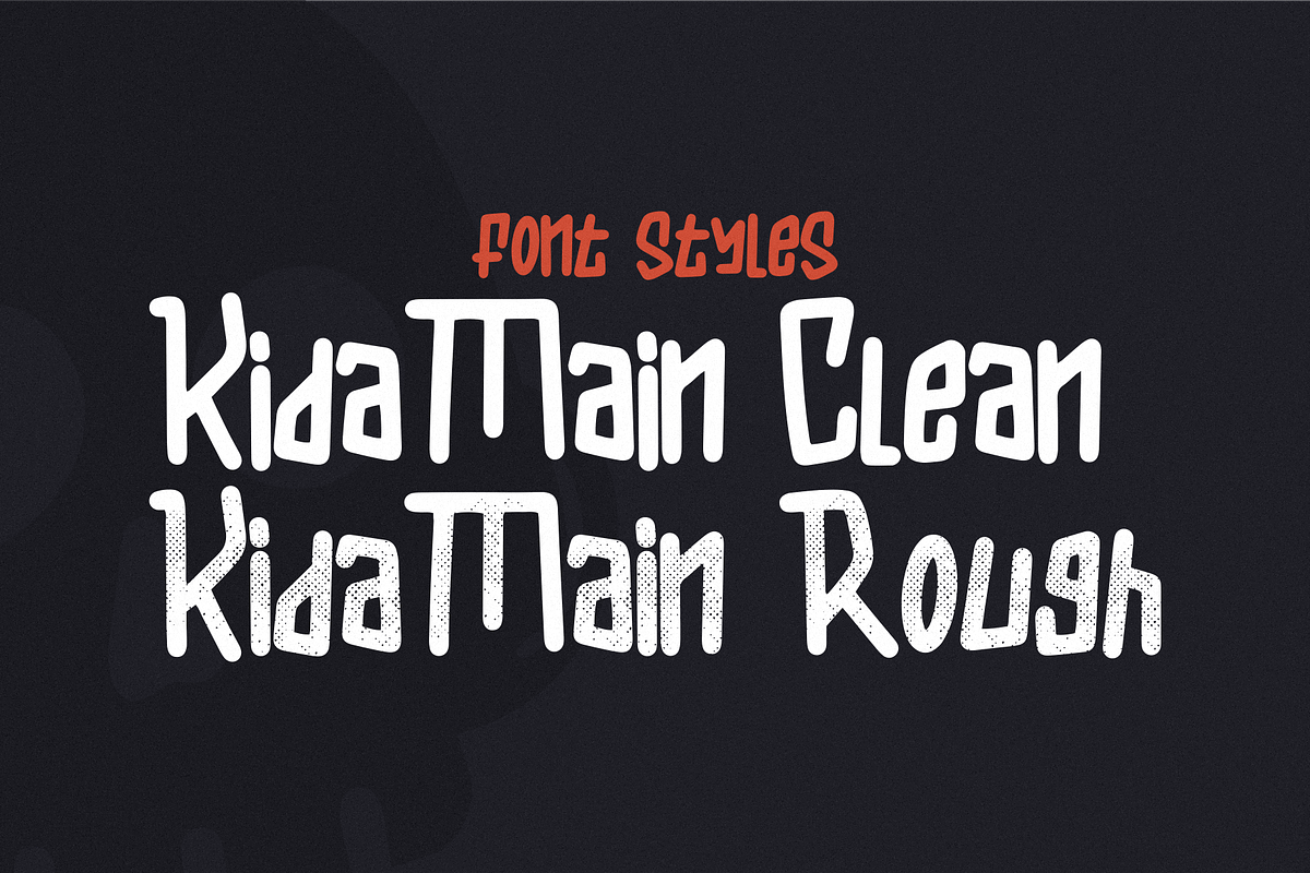 Kida Main Typeface preview 3