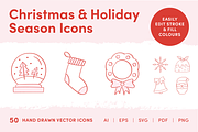 Christmas & Holiday Season Icons, an Icon by Caroline Mackay (Thumbnail 1 of 10)