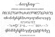Homhay Script, a Script Font by Nowlystudios (Thumbnail 6 of 7)