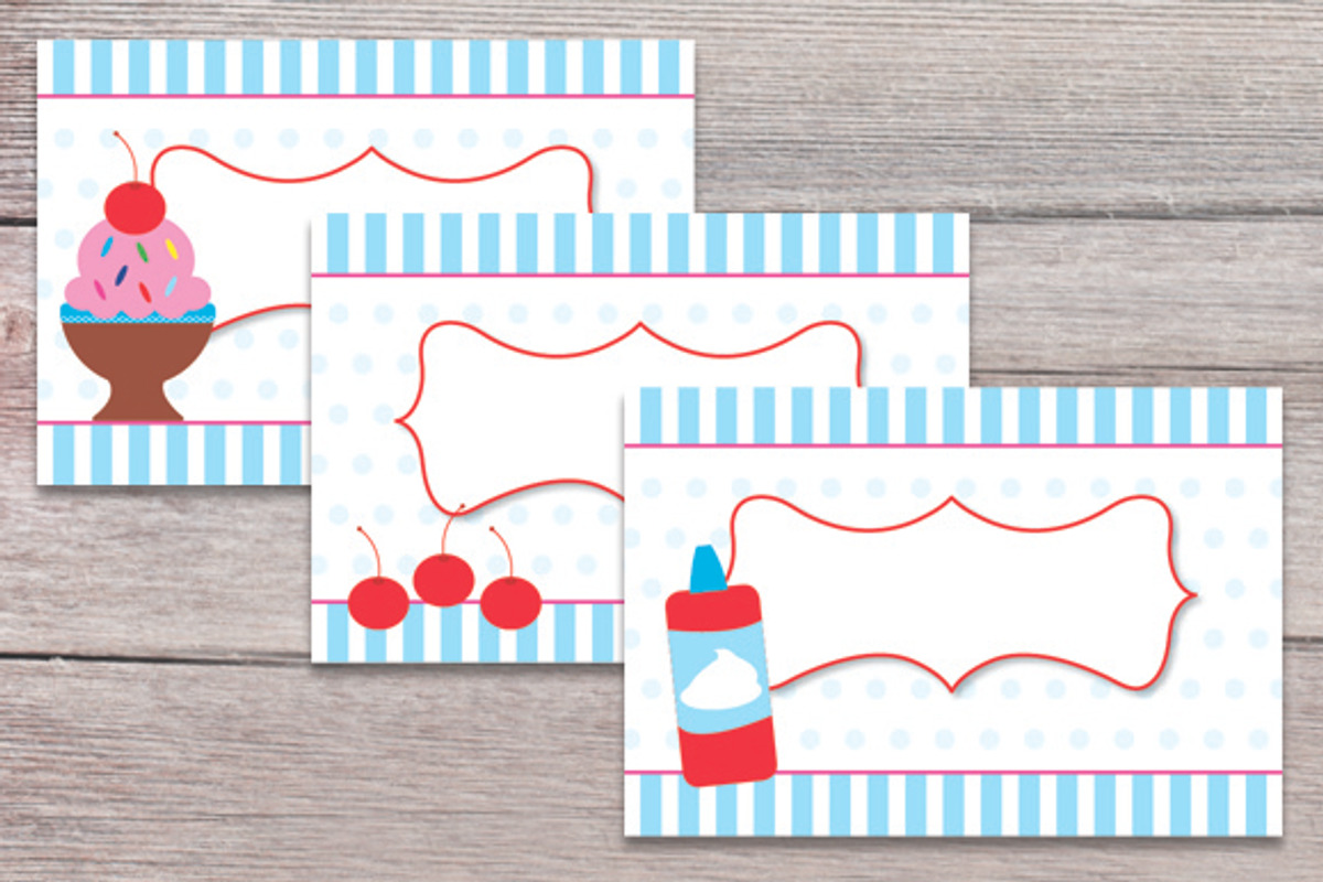 Ice cream invitation, an Invitation Template by Claudia Petrilli Design (Photo 2 of 2)