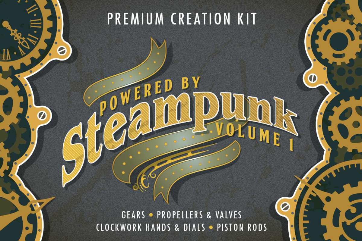 Steampunk Bundle Volume 1, an Object Graphic by ARTE MIGUEL (Photo 1 of 2)