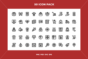 Boxing day icons, an Icon by Wencory