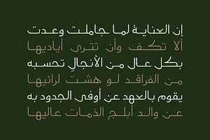 Moltaqa - Arabic Typeface