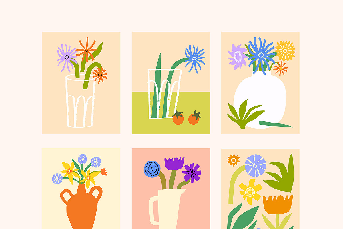 FLOWER MARKET 2 Graphics Bundle, a Pattern Graphic by Katerina Osa (Photo 15 of 16)