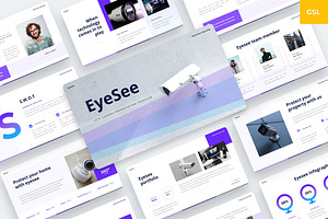 Eyesee - CCTV Camera Google Slides