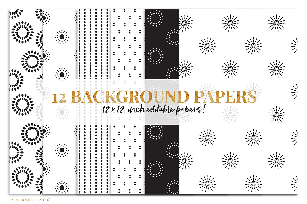 Fancy Geos II Collection - Bundle, a Pattern Graphic by Pattern Supply Co. (Photo 11 of 19)