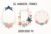 Geometric Botanical Spring Pack, a Decorative Illustration by GiraffeCreative (Thumbnail 8 of 21)